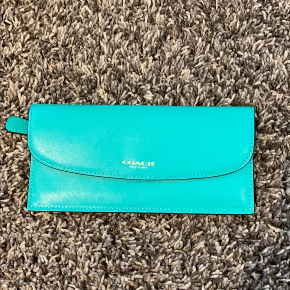 COACH travel wallet